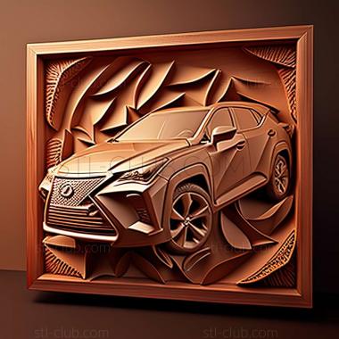 3D модель Lexus RX (STL)